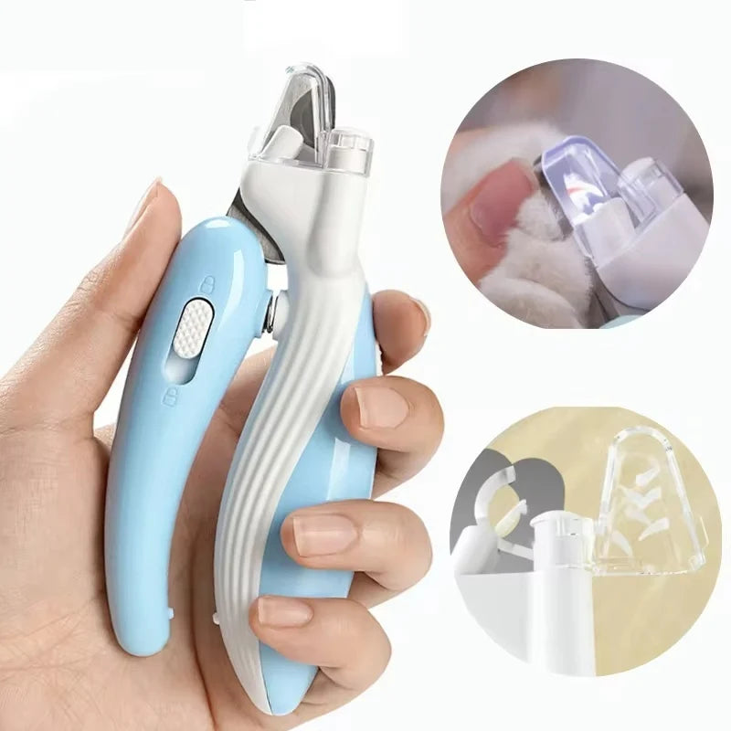 Pet Nail Clippers Dog Nail Clippers Cat Nail Clippers LED Electric